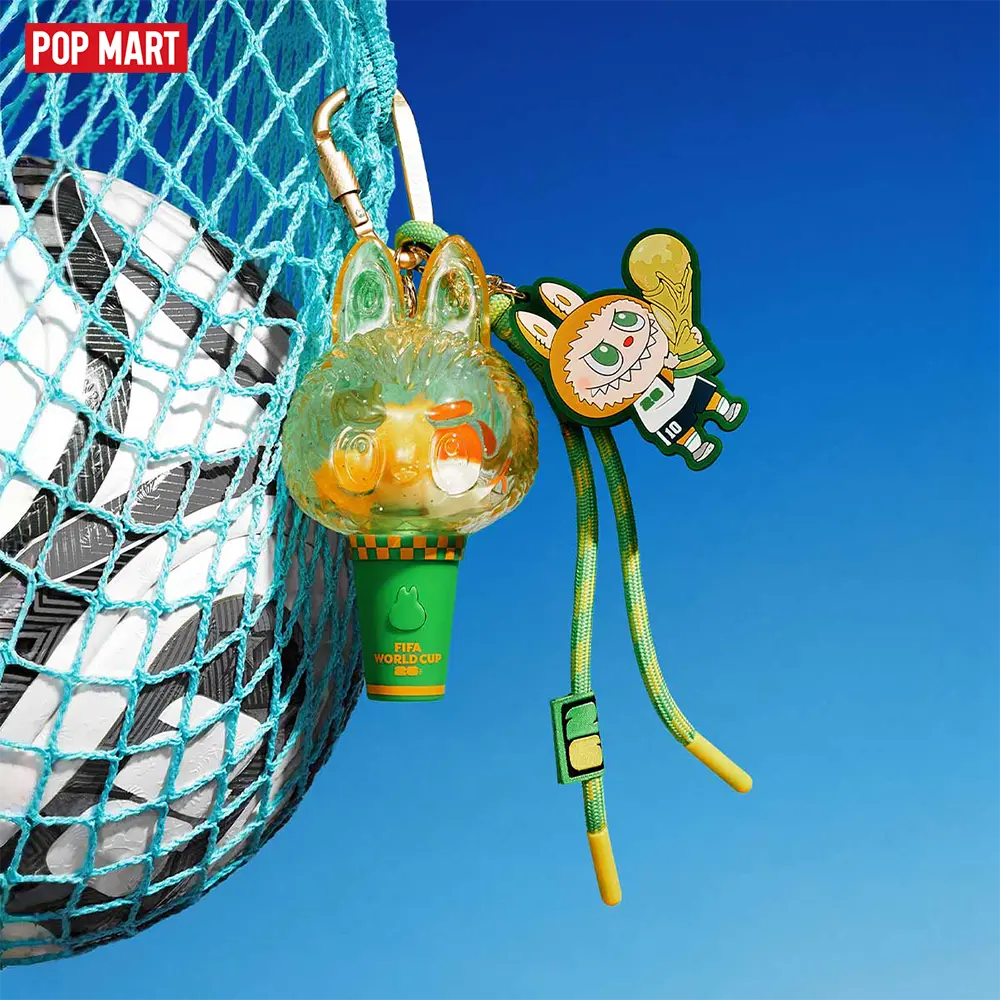 POP MART THE MONSTERS × FIFA SERIES-Mini Pendant Light Blind Box, Labubu,World Cup 2026 Collectible Toys