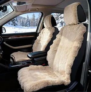 1 Pack Fluffy Bubble Velvet Car Seat Cover Warm & Breathable, Car Seat Cover,Universal Plush Seat Cover for Cars SUV Truck Van, Wear Proof