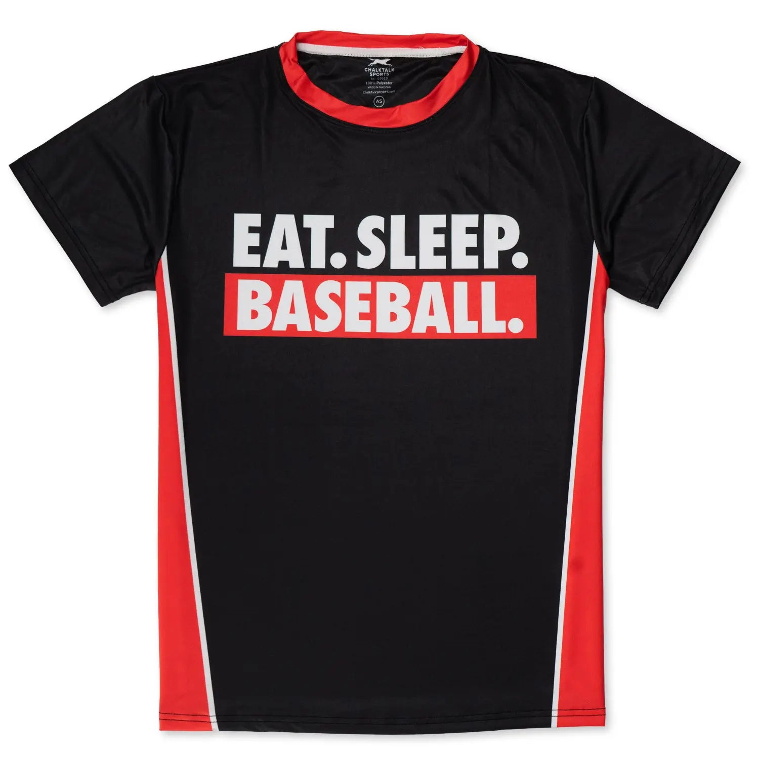 Lacrosse Player Performance T-Shirt, 'Eat Sleep Lacrosse' Graphic Tech Tee for Athletes, Flexible, Quick-Drying Dry Sports Top, Lightweight Sports T-Shirt, Dry Sports T-Shirt