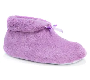 MUK LUKS Women's Terry Cuff Slipper Booties