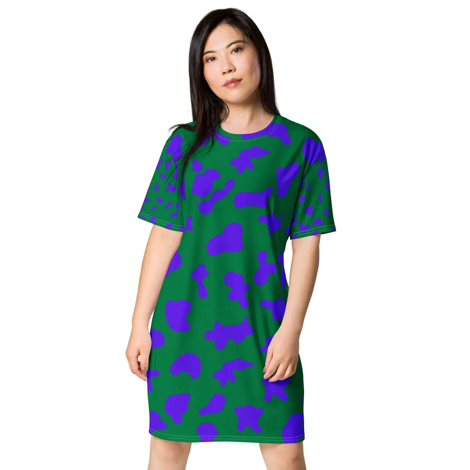 Spotty Mess Shirt Dress