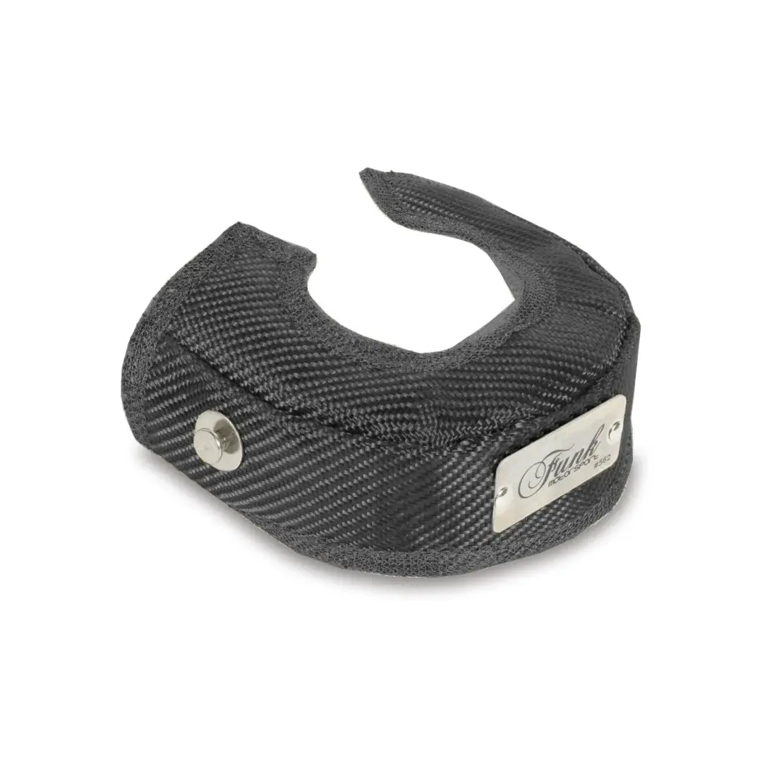 Funk External Wastegate Blanket for Turbo Protection - Carbon Fiber & Titanium Finish - 38mm-60mm - US Made - Enhances Performance & Reduces Heat - Fits All Makes & Models