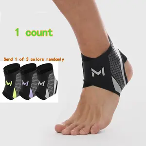 Professional Sports Ankle Brace, Anti-Twist Ankle Support, Compression Sleeve, Ankle Protective Compression, Breathable Non-Slip Protection, Ideal for Running and Fitness