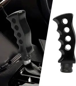 Universal Manual Gear Shift Knob – Durable Metal Transmission Shifter with Adapter & Screws, Waterproof Automotive Accessory for Car, Truck, SUV Kit