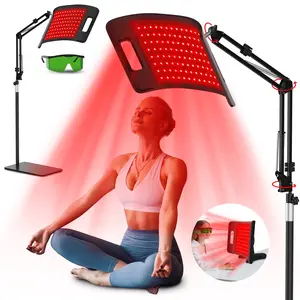 EasyinBeauty Red Light Therapy Lamp With Adjustable Stand 650nm 850nm Infrared Light for Full Body Home And Beauty Salon Use