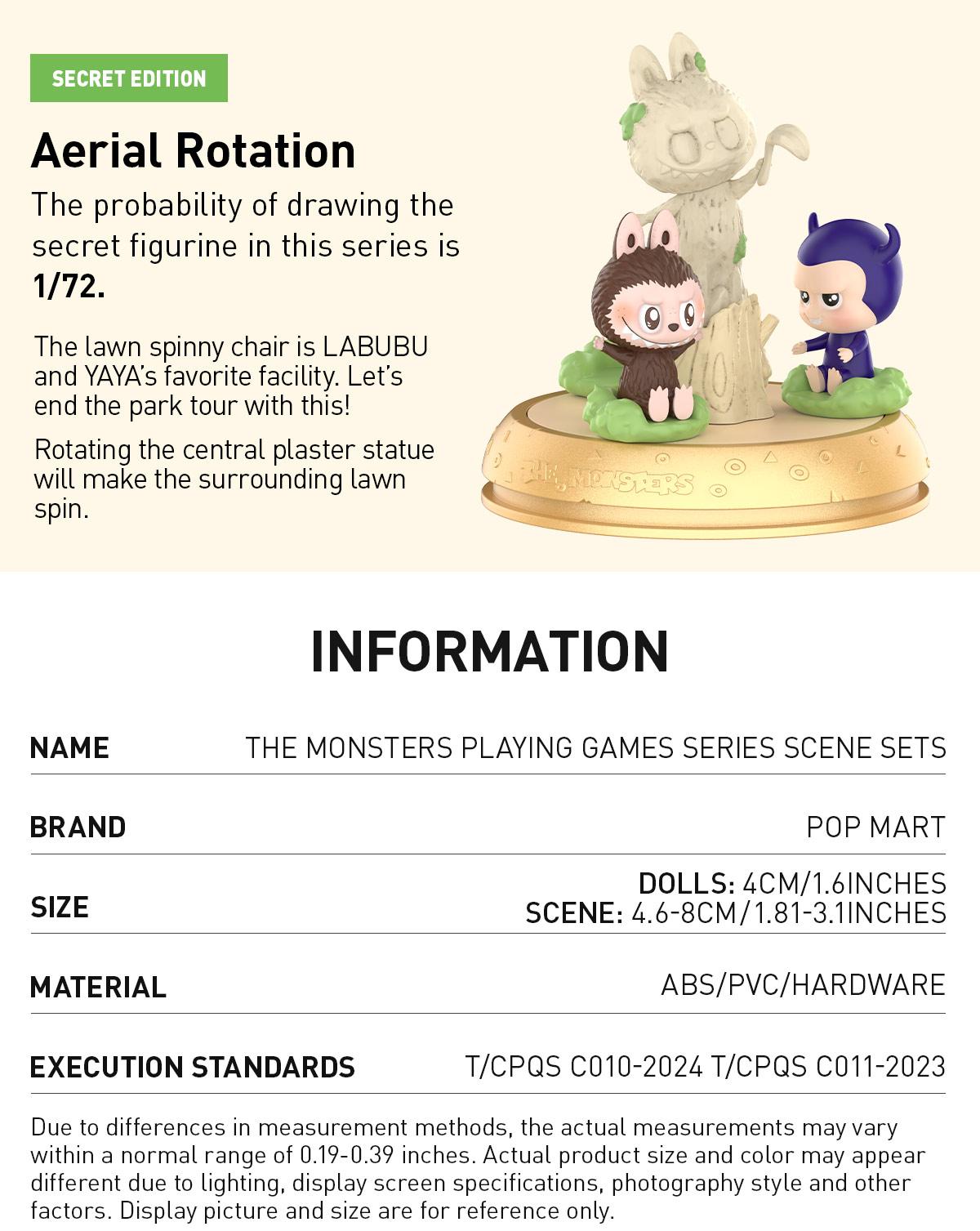 THE MONSTERS Playing Games Series Scene Sets, Blind Box, Mystery Box