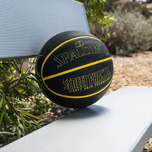 SPALDING Street NEON YELLOW PHANTOM Indoor Outdoor Basketball Size 29.5" I NEW