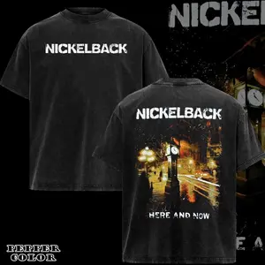 Vintage Retro Nickelback Here And Now 2012 Tour T-Shirt 2 sided  , Nickelback Shirt , Rock Band Shirt, Retro Music Tee, Rock Music Lover Shirt, Vintage Band Shirts Casual Comfort Cotton Fabric Fit Top , Top Men's and Women's Clothing . C