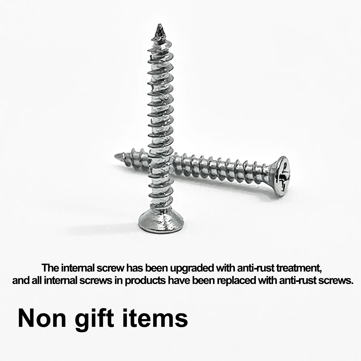 Stainless steel screw, upgraded stainless steel screw
