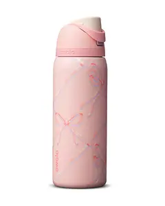 Owala 32oz Stainless Steel Water Bottle - Pretty in pink - meet the Sugar Plum Fairy