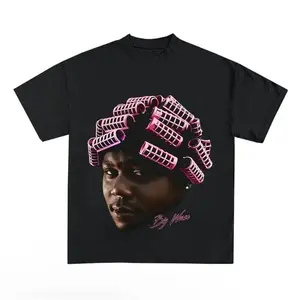 BIG WORM Graphic Tee, 90s Vintage Rap Graphic Shirt Novelty Graphic T Shirt funny tshirt Undershirts Tees Casual Streetwear Classic Plain Men's Women Cotton Moisture Wicking Short Sleeve Crew Neck