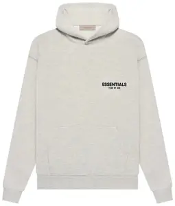 Fear of God Essentials Hoodie FW22 (Light Oatmeal) Authentic Brand New Fashion Streetwear Hypebeast Limited Gift