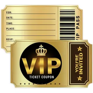 Birthday Party Invitations with Envelopes Movie VIP Party Invitations Kids Birthday Invites Theme Parties Decorations 20 Double-Sided Design