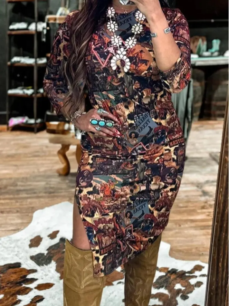 plus size western dress - TikTok Shop