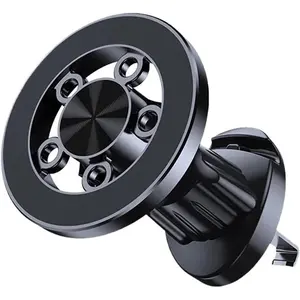 Universal magnetic car phone holder, magnetic car air vent mount, clamp-style phone holder, Universal Smartphone Holder, Cell Phone Car Mount, Cellphone Car Mount