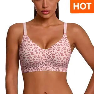 Wireless Women Comfortable Push Up Bras Wireless Seamless Full Coverage Bra Buttery Soft Everyday Tshirt Bra outdoorfun