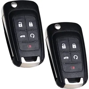 Key Fob Replacement Fits for Chevy Cruze Equinox Camaro Impala Malibu Sonic Buick Regal Verano Encore Lacrosse GMC Terrain 2010-2021 OHT01060512 Keyless Entry Remote Control 13504199