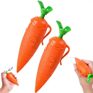 Judy 60-Second Carrot Voice Recorder Pen with Playback – Cute Audio Recorder & Smooth Writing Ballpoint Pen, Fun Gift for Kids, Students, Teachers