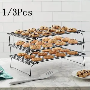 Foldable Cooling Rack, 1/3 Pcs Baking Cooling Tray, Kitchen Baking Utensils & Accessories, Bakeware, Baking Tools, Kitchenware