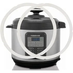 Sealing Ring for FARBERWARE 6 Quart Power Cooker - Replacement  Gasket Seal Rings for 6 Quart Power  Cooker Farberware 6 Qt Model WM-CS6004W 7-in-1 Accessories , 2 Pack