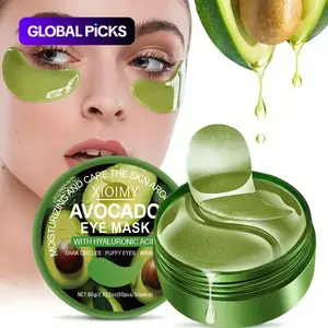 Avocado Collagen Aloe Hyaluronic Acid Gel Under Eye Mask, Deep Moisturizing Eye Mask, Eye Care Product for Women & Men, Hydrating Hydrate Skin Care Product for Daily Use Moisture #GLOBAL PICKS