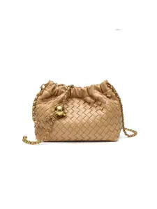 New Chain Woven Cloud Bag, Simple Fashion Single Shoulder Bag, Unique Design Crossbody Women's Bag, Versatile Quality Handbag, Fashionable Shoulder Bag