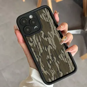 Camouflage Pattern Phone Case, Decorative Phone Protector Cover, Phone Accessories Compatible with iPhone 11 12 13 14 15 16 Series