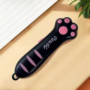 Cute Cat Shaped Box Cutter with Retractable Blade, Perfect for Opening Packages and Sealing Boxes, Fun Gift Idea for Kids and Adults, Cutting Supplies