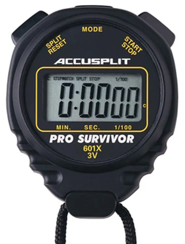 Accusplit A601XBK Pro Survivor Stopwatch