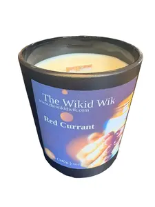 Red Currant - Scented Soy Candle (NEW)...Rich, bright, and effortlessly elegant — like ripe red berries wrapped in soft warmth.