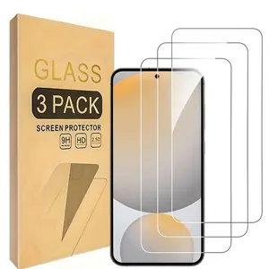 Samsung Galaxy S24 Fe 5g Screen Protector, 3-Pack Tempered Glass, Bubble-Free Design, Ultra-Resistant Protection
