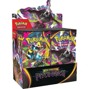 Pitch Black Booster Box (Ships Sealed) Pokemon Mega Evolution Factory Sealed