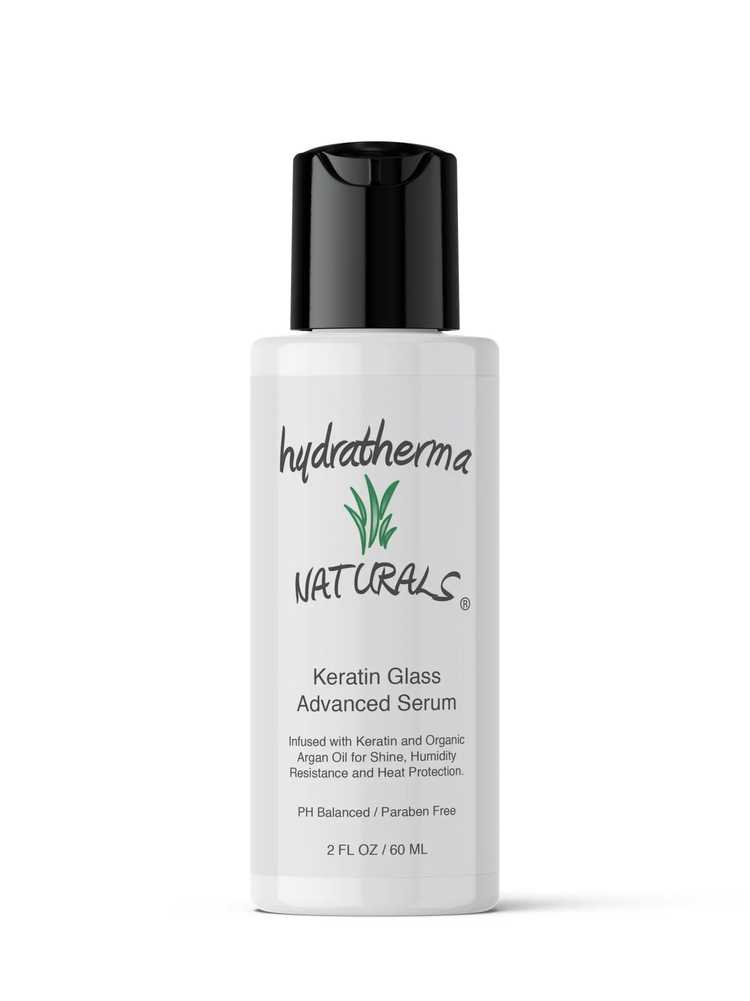 HYDRATHERMA NATURALS KERATIN GLASS ADVANCED SERUM 2 Oz. *SILK PRESS SYSTEM