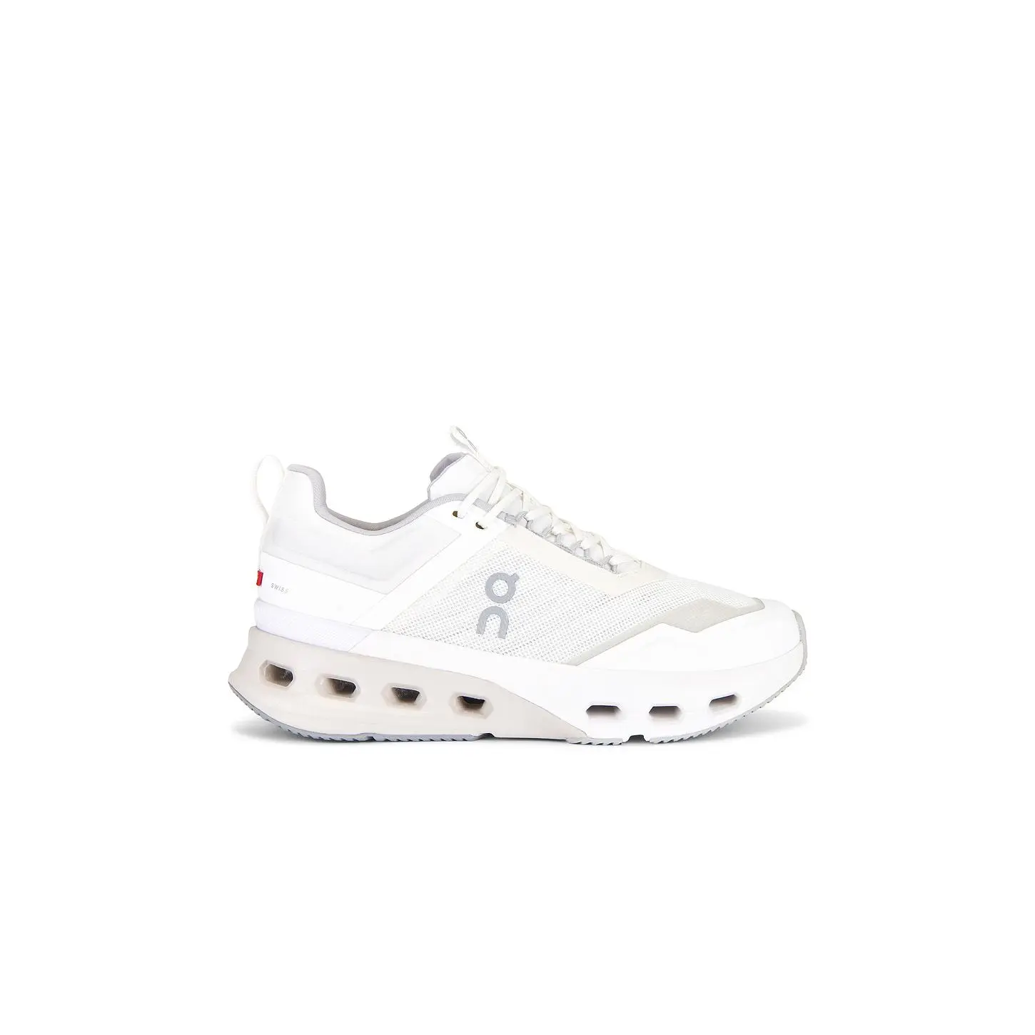On Cloudnova X Sneaker in White & Glacier On Cloudnova X Sneaker in White & Glacier