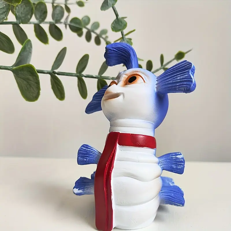 Labyrinth Worm Figurine - 1pc Maze Worm Ornaments, Unique Window Display for Home & Office Decor, Living Room Entrance Accent