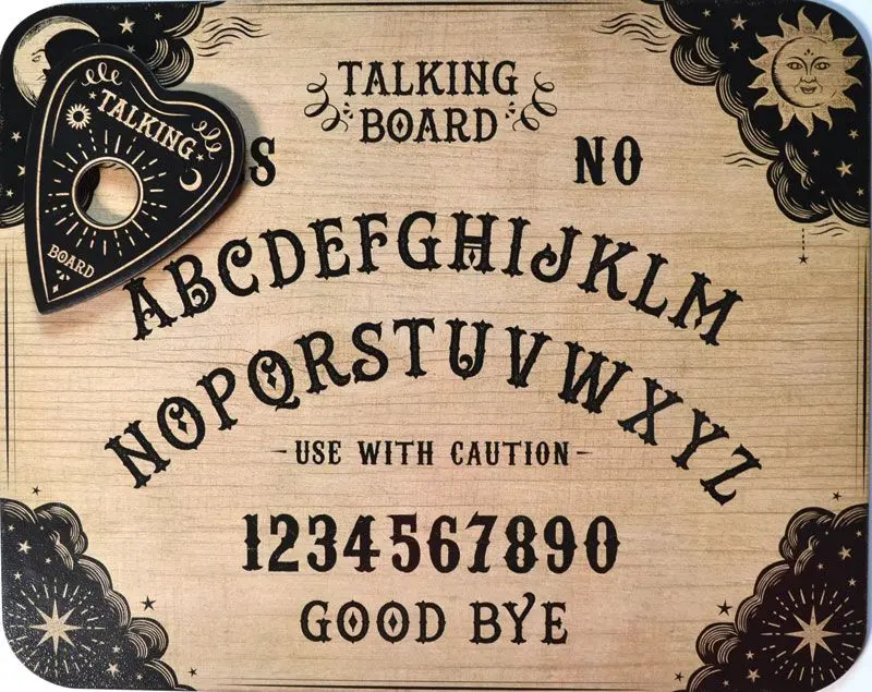 Spirit Board 12x15 Inch Ouija-Style Divination Board for Seance