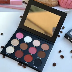 Coffee Lover Palette, Matte and Shimmers Natural Everyday Use