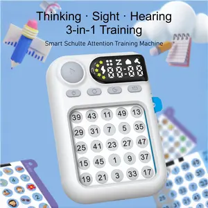 Smart Schulte Grid Focus Trainer, Five Training Modes, Dual Mode, Early Education Tool, Ideal for Preschoolers and Elementary Students