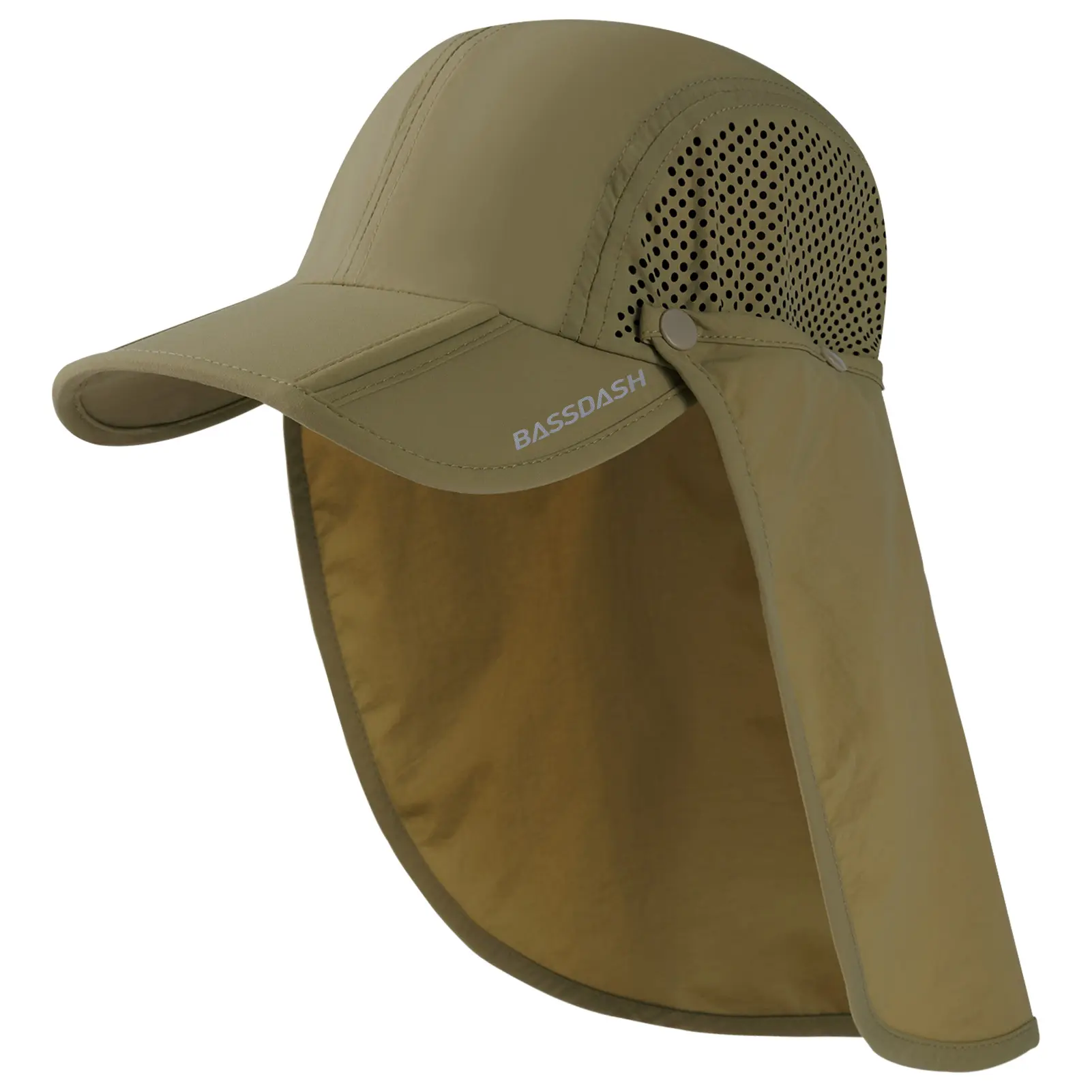 Khaki with Foldable Brim