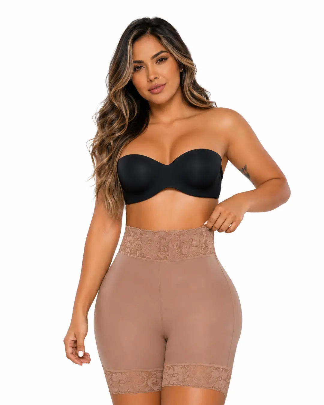 paris Seamless Compression Shorts for Women – High Waist