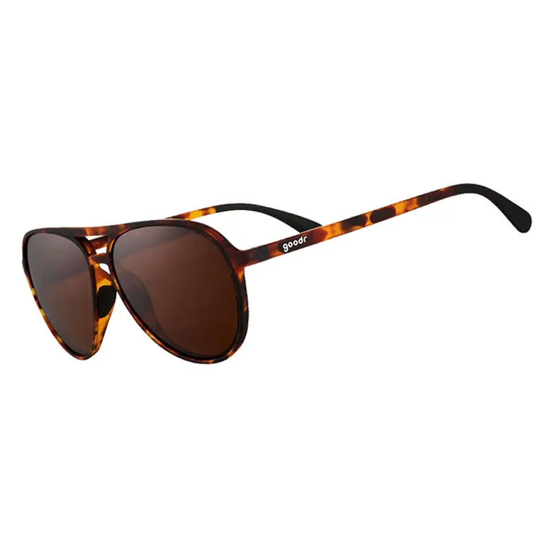 quay australia studio sesh tortoise brown oversized navigator shield sunglasses Quay studio sesh shield sunglasses in tortoiseshell | ASOS main image 4
