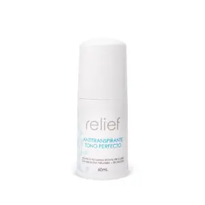 RELIEF DESODORANTE AXILAS TONO PERFECTO: Aclara axilas y elimina mal olor 60ml