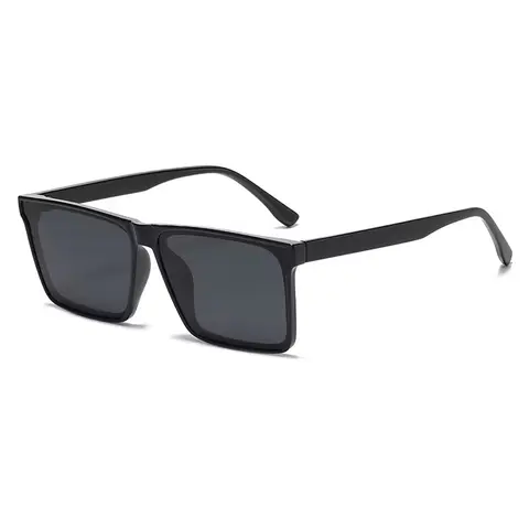 Polarized Sunglasses for Men & Women - Square Framed, UV400 Eye Protect, Polarized Coating Cuts Glare, TR90 Frame Feels Light Yet Sturdy, Anti-Glare Driving Sports Sunglasses, Fashionable Unisex Design