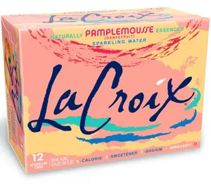 La Croix Sparkling Water, Grapefruit, 12 Fl Oz (Pack of 12)