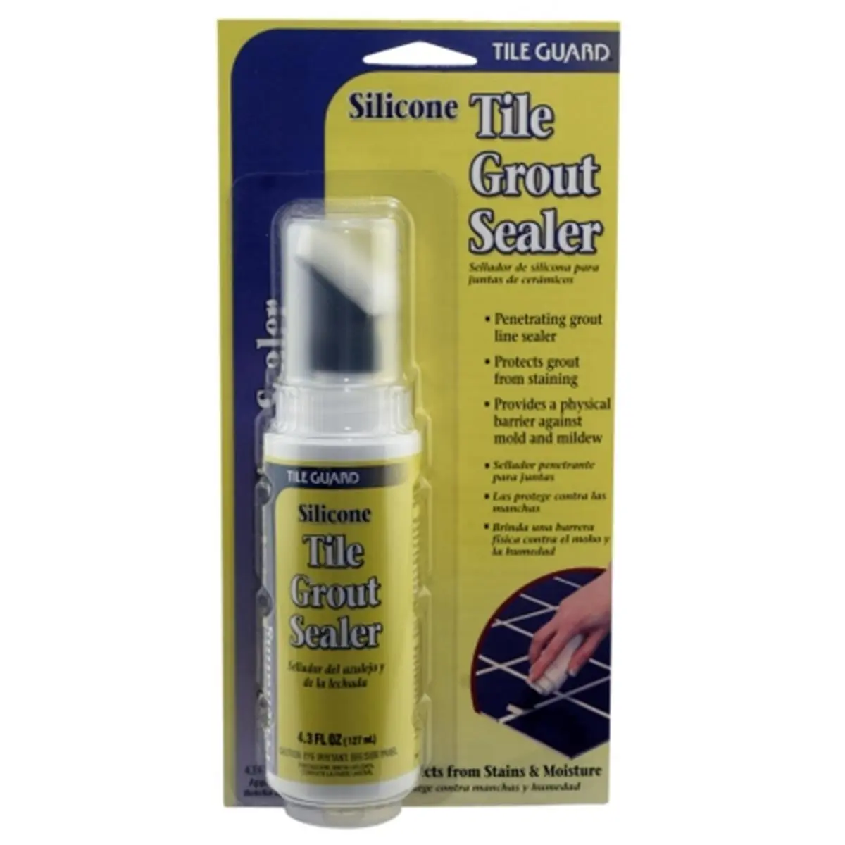 212 MAIN Silicone Grout Sealer (Model 9320) - 4.3oz Waterproof Self-Seal, Stain-Resistant Tool for Tools & Hardware Applications
