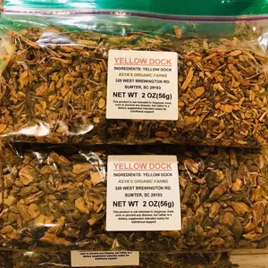 Organic Yellow Dock Root Tea 2oz or 4oz Loose Leaf Beverage