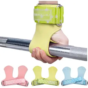 Weight Lifting Wrist Straps for Maximum Grip Support,Lifting Strap for Weightlifting, Gym Grips Hook for Deadlifts, Powerlifting, Heavy Shrug Women/Men