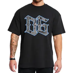 OG Gangster Clothes Design Blue Chicano Clothing Graphic Tee Cotton Cholo Lowrider Streetwear Hoodie Sweatshirt for Men and Women
