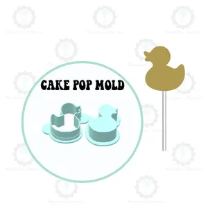 Rubber Duck Cake Pop Mold | Deluxe Cutter, Popper