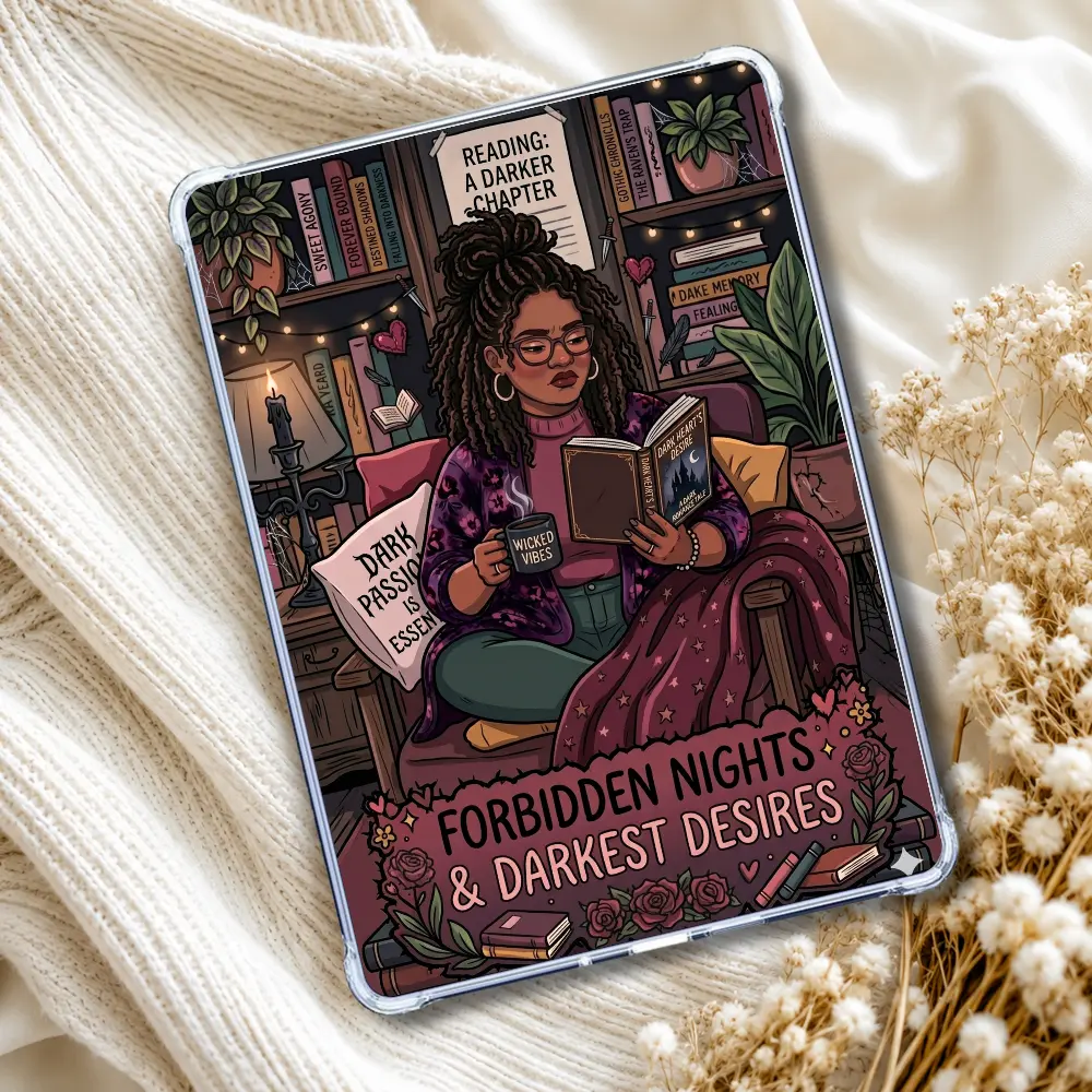 Plus Size Dark Desires Kindle Insert eReader Case Decor | Accessories for Book Lovers